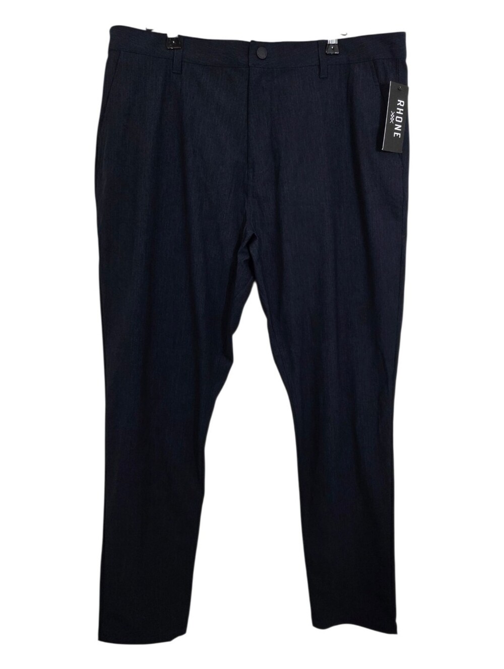 NWT Rhone Men's Commuter Pant Slim Blue Indigo Size 38 W x 33 L Business Casual